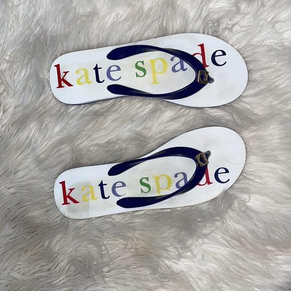 Kate Spade Flip Flops Size 7-8 - Picture 3 of 12